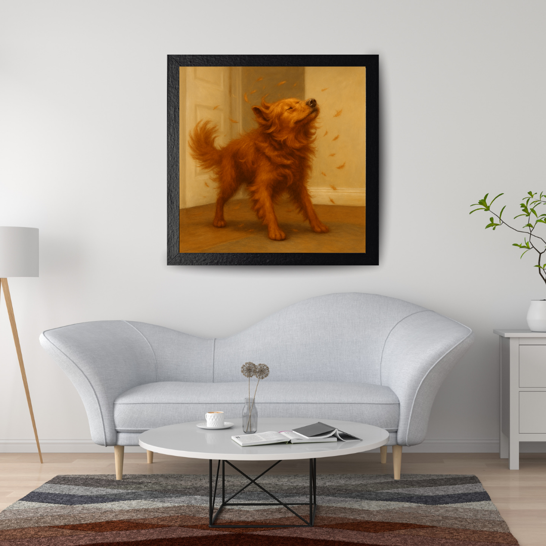 Golden Shedding Season – Fur Everywhere