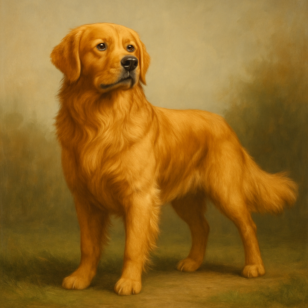 Squirrel Alert – Golden on Guard