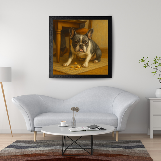 Bulldog Under the Table Heist – Digital Download 🍽️