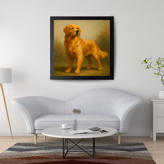 Squirrel Alert – Golden on Guard