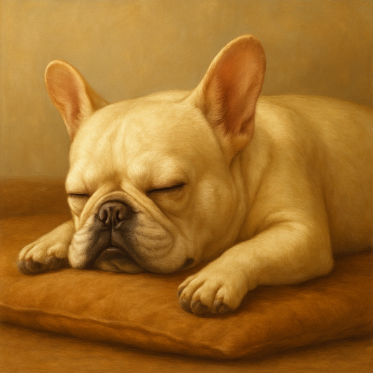 Bulldog Snooze Mode – Digital Download 🛏️
