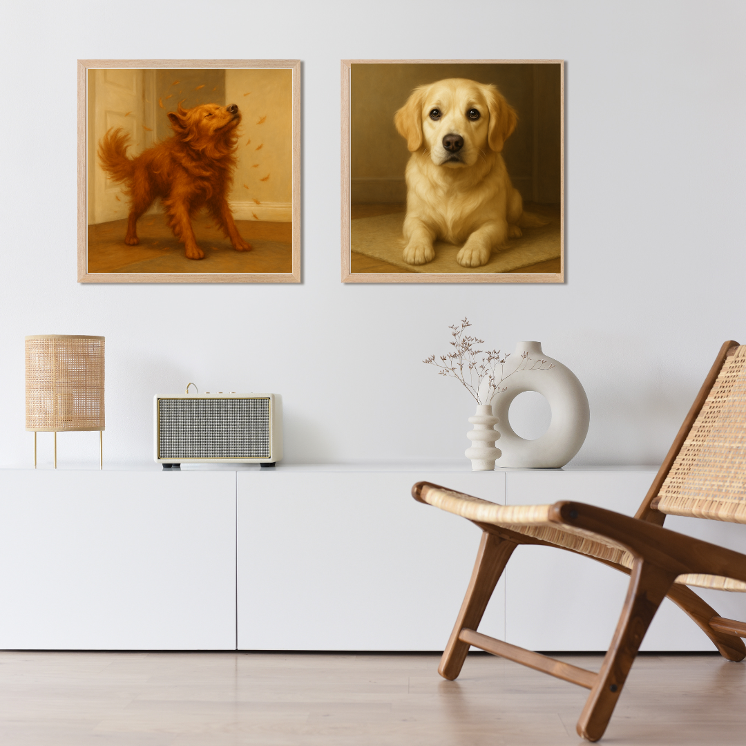 Golden Shedding Season – Fur Everywhere